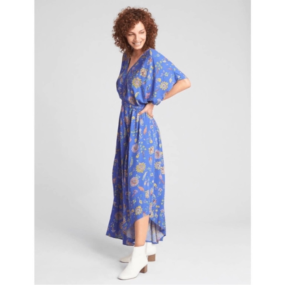 Kimono Sleeve Maxi Dress